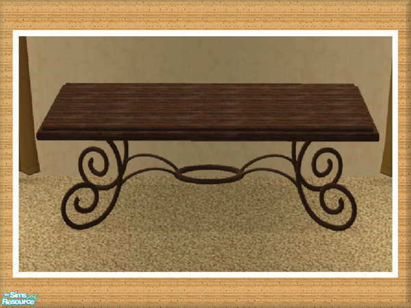 Sims 2 — TC72 Natural Living Coffeetable by jlk2400 — Part of my TC72 Natural Living Set.