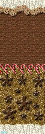Sims 2 — Yummy Chocolate Wall #5 by estatica — Part of a set, this wall is the perfect addition to any chocolate house.