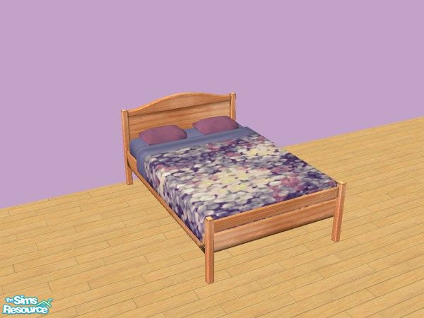 Sims 2 — Hydrangea Blossoms - Periwinkle by sadie7684 — Bedding for your sims.