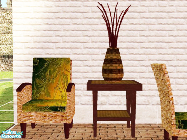 Sims 2 — Patio set-TC54 - Armchair by MysticVelvet — 