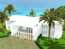 Sims 3 — Modern Beach House - UNFURNISHED by GRSx2 — This is a large and beautiful UNFURNISHED modern beach house,