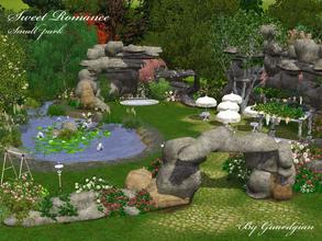 Sims 3 — Sweet Romance (Small park) by Guardgian2 — For Valentine's Day invite the person you love for a walk in this