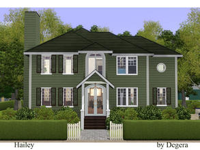 Sims 3 — Hailey by Degera — A country style family home, Hailey features three bedrooms, three full bathrooms and one