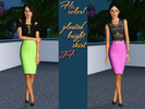 Sims 3 — Hi, color! Bright skirt by jet_femme2 — pleated skirt, recolorable