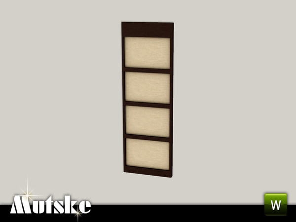 Sims 3 — Macau Wallpanel by Mutske — This wallpanel is part of the Macau Constructionset. 4 Recolorable parts. Made by