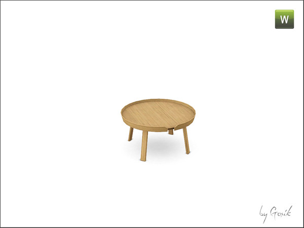 Sims 3 — Simply Modern Living large table by Gosik — Made by Gosik at The Sims Resource. TSRAA