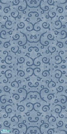 Sims 2 — Wall Navy Scroll Toss by Sheera — Part of my Gradients of Blue Stripes Walls and Floors Set, hope you'll like
