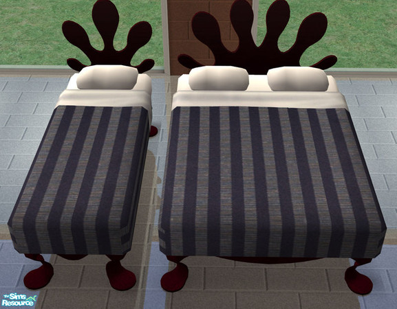 Sims 2 — Bedding Bourbon Street - Sky by spacemouse — Bedding Bourbon Street - Sky