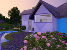Sims 3 — Sweet Blue by Pegasus9602 — A little contemporary home for one up to two sims. It includes kitchen, dining and