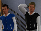 Sims 3 — College Jacket by Spody772 — College Jacket for Young Adult, Male. I hope you like this. Please left a comment