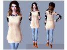Sims 2 — Sweater with jeans by Allywe2 — - Adults - Everyday, Athletic, Outerwear - Mesh by Mila Boots mesh by