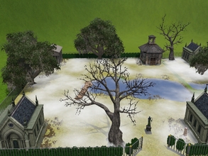 Sims 3 — sunnydale graveyard part 1 by alex_kaye — Sunnydale graveyard The deafening silence is pierced suddenly and