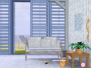 Sims 3 — Coast View Set by DOT — Coast View. Traditional inspired Beach Living, with a collection of Beach deco. Rustic