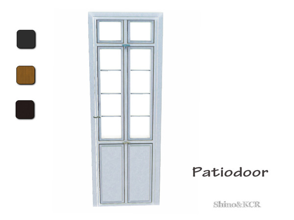 Sims 3 — Monaco Builtset - Door Patio by ShinoKCR — 