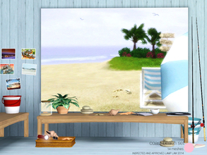 Sims 3 — Coast Beach Set by DOT — Coast Beaches. Traditional inspired Beach living, with a collection of Beach deco. From