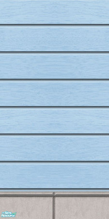 Sims 2 — Studio K WWPL01 - Light Blue by StudioKhagerks — 20 colors. Can be found under Siding and can be purchased for