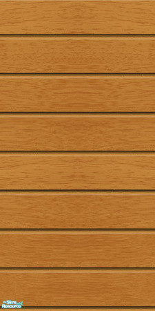 Sims 2 — Studio K Wide Wood - Golden by StudioKhagerks — 20 colors. Can be found under Siding and can be purchased for 11