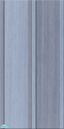 Sims 2 — Studio K Wood 02 - Slate Blue by StudioKhagerks — 36 colors. Can be found under Paneling and can be purchased