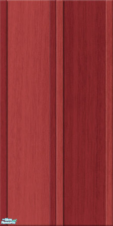 Sims 2 — Studio K Wood 02 - Sangria by StudioKhagerks — 36 colors. Can be found under Paneling and can be purchased for