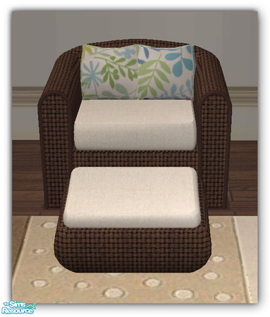 Sims 2 — NATURALS Recliner MESH by simtomatic — You will need the NATURALS Three-Seater Sofa MESH in order to use this