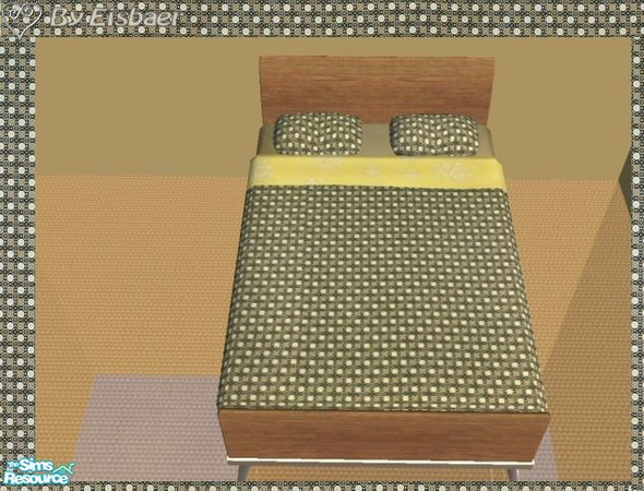 Sims 2 — Murano Tokyo Kobana - Bedding by Eisbaerbonzo — Murano\'s bedding works without cushion on the Tokyo bed and