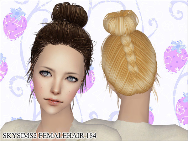 Sims 2 — Skysims Hair 184 by Skysims — Skysims Hair 184