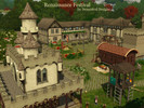 Sims 3 — Renaissance Festival  by Demented_Designs — Travel back in time to a Renaissance Festival inspired park with