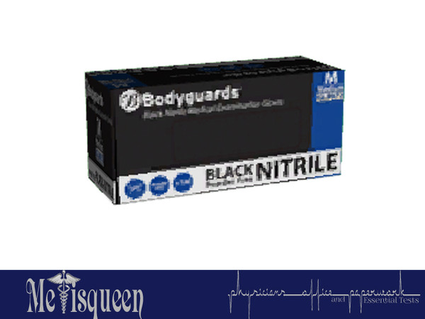 Sims 3 — Latex Free Examination Gloves by metisqueen2 — Box of Bodyguard latex free examination gloves. Available in 3