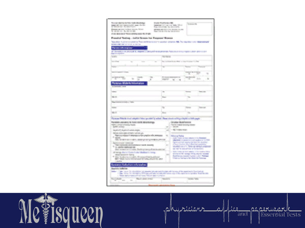 Sims 3 — AHS Requisition by metisqueen2 — Requisition used for special tests that are performed in a hospital setting;