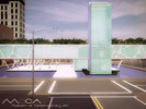 Sims 3 — MoCA by POVIlustrations2 —  The contemporary architecture of the building seugue the proposed museum to ensure