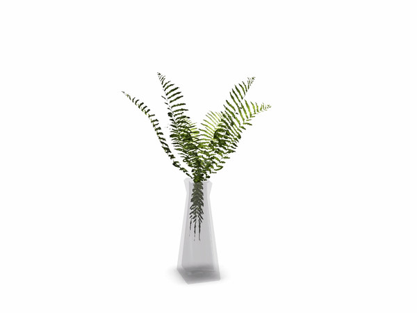 Sims 3 — Keely Fern Vase by sim_man123 — A modern vase of fern clippings, as part of my Keely Bedroom set. Made by