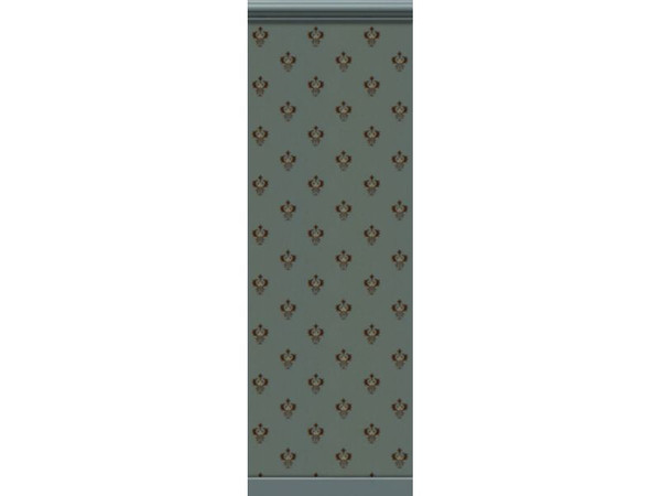 Sims 2 — Bluegold wall 2B by Helena — A few wallpapers made to match with one of the TS2 BASE GAME panel walls. The
