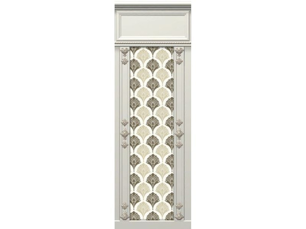 Sims 2 — Whitesilver wall 3D by Helena — A few wallpapers made to match with one of the TS2 BASE GAME panel walls. The