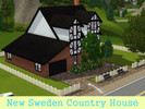 Sims 3 — New Sweden country house by ediisa012 — Country house inspired by New England and Swedish architecture. Built in