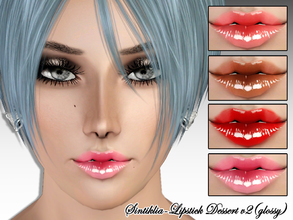 Sims 3 — Sintiklia - Lipstick Dessert v2 by SintikliaSims — T/YA/A/E female sims Variant of lipstick without glitter 3