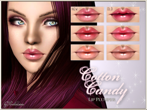 Sims 3 — Cotton Candy Lip Plumper by Pralinesims — New realistic lipstick for your sims! Your sims will love their new