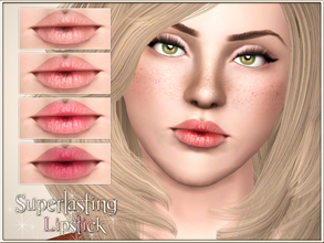 Sims 3 — Superlasting Lipstick by Pralinesims — New realistic lipstick for your sims! Your sims will love their new look