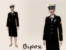 Sims 3 — US Marine Dress Blues full body by byron1822 — A US Marine officer's Dress blues for everyday, formal, career