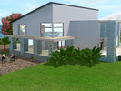 Sims 3 — Modern Aspire by _hidden_2 — A modern house just for your sims! It contains 3 bedrooms, 2.5 bathrooms, a