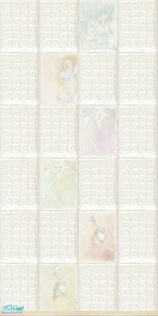 Sims 2 — Set 111 White Delight Walls  - 6 by Lianaa — Set 111 White Delight Walls - 6