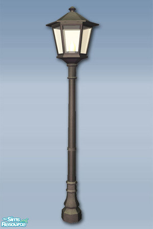 Sims 2 — Colonial Street Lamps - Mesh by Shakeshaft — Part of a set of Colonial Style Street Lamps, recolours included,
