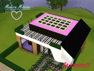 Sims 3 — Modern Mission  by frozensims152 — The dream modern bungalow for a single women looking to put their feet up and