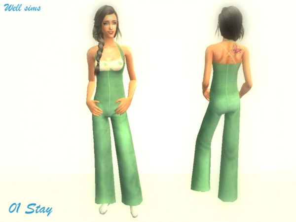 Sims 2 — Stay by Well_sims — Beautiful green sportwear for your sim. :) I hope like it :)