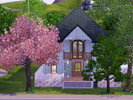 Sims 3 — Modern Meadows No CC by theemptyattics2 — A fresh take on the classic spring cottage, this unique house combines