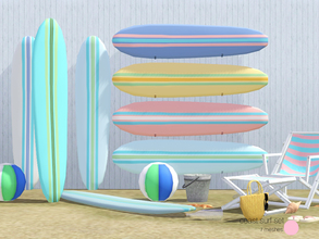 Sims 3 — Coast Surf Set by DOT — Coast Surf. Traditional inspired Coast living, with a collection of Surfboards for the