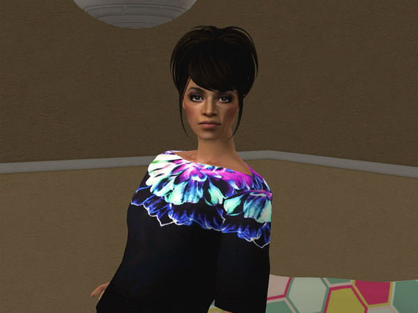 Sims 2 — Freema by sirok2 — I was asked to make Freema Agyeman (actrees from Doctor Who). So here she is. She looks