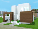 Sims 3 — Modern Starter Home, number 1 by maureen36902 — For a Sim or two who are just starting out and, have a modern