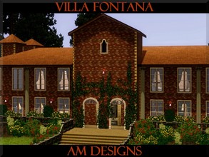 Sims 3 — Villa Fontana by anamanuel922 — Built ages ago by the popular Walter Fontana, this impressive villa boasts many