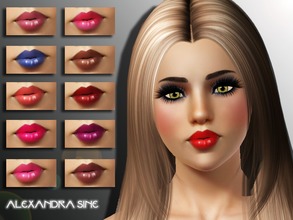 Sims 3 — Charm Gloss by Alexandra_Sine — Charm Gloss for your sims to enjoy, I hope you like it :) -Female and Male sims
