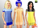 Sims 3 — SMSims3Fashion 193 - Female Teen Everyday by sandrinha — Fresh short dress, perfect for summer. Three